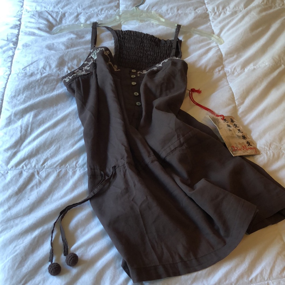Da-NangCotton summer Top adjust straps XS